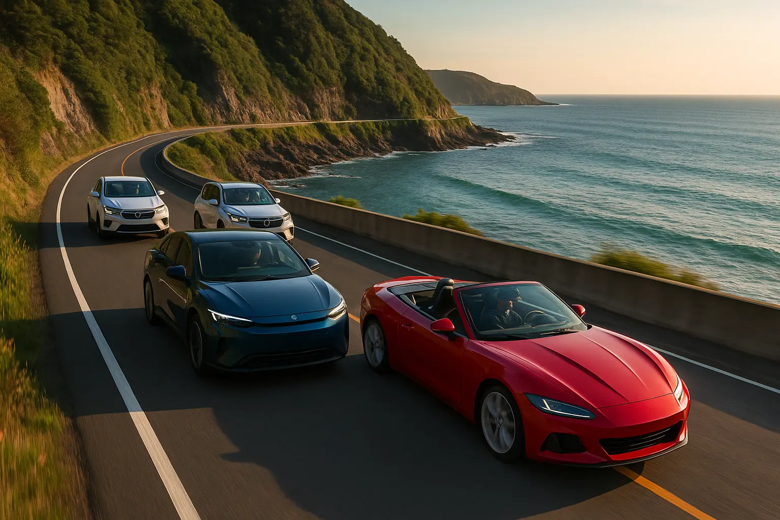 Best Cars for Coastal Drives in Australia | Convertibles | EVs | Scenic Routes