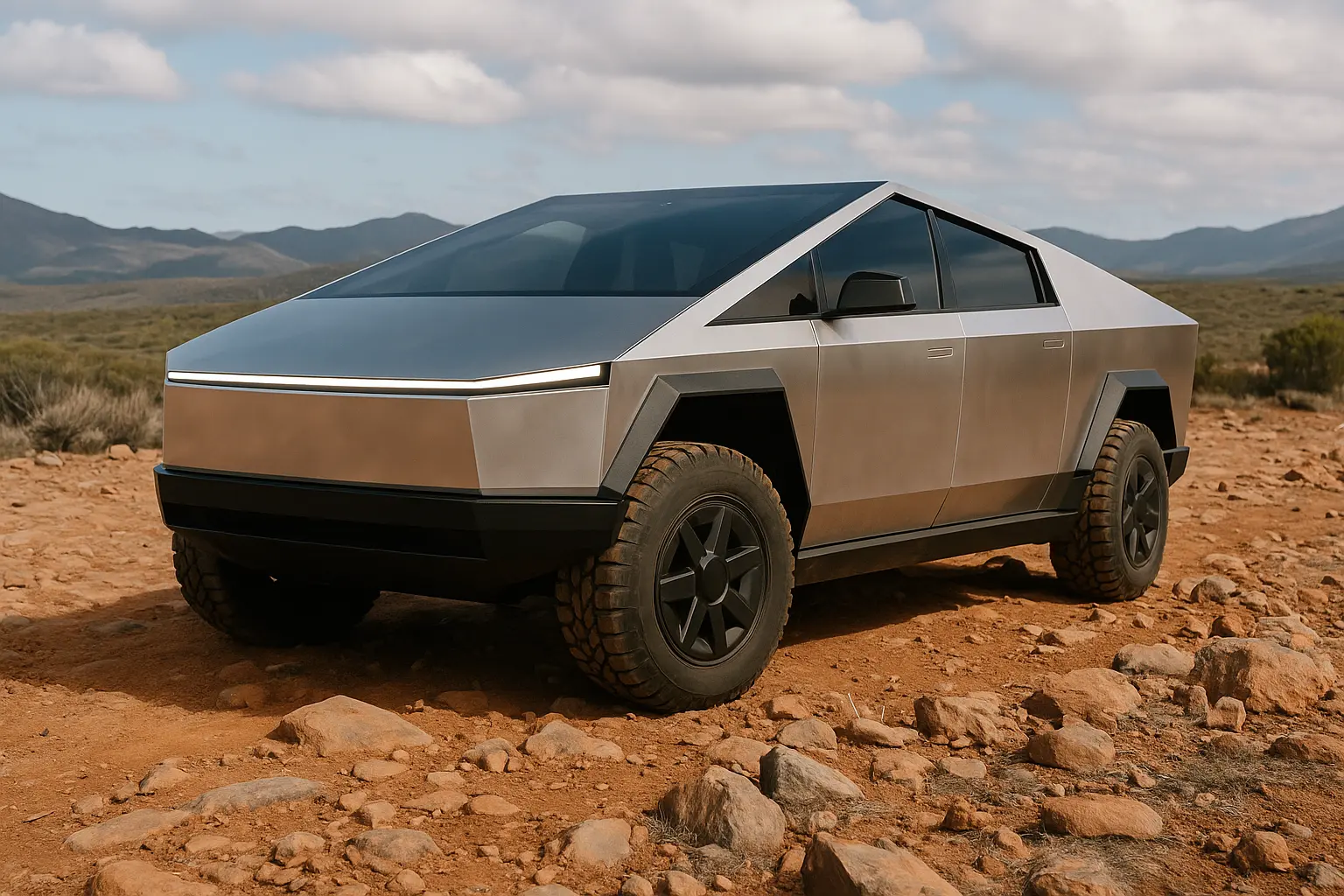 2025 Tesla Cybertruck Review | Futuristic Ute for Australia