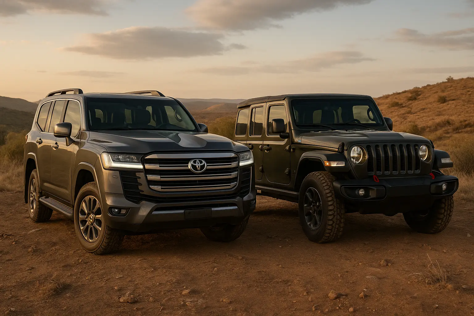 Toyota LandCruiser vs Jeep Wrangler | Off-Road Showdown
